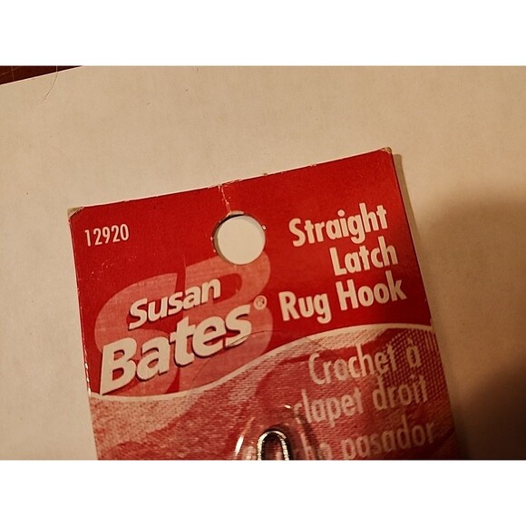 Susan Bates 12920 Straight Latch Hook 6.25"-Wood Handle - Picture 3 of 7